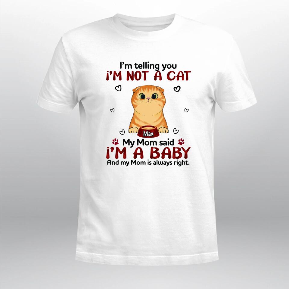 Personalized I Am A Baby NI0703004XR T-Shirt