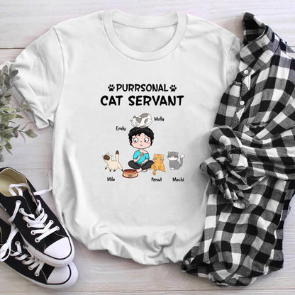 Personalized Purrsonal Cat Servant XR0703006YS T-Shirt