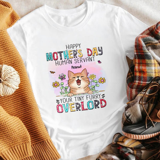 Personalized Happy Mother's Day Human Servant NI0903001XR T-Shirt