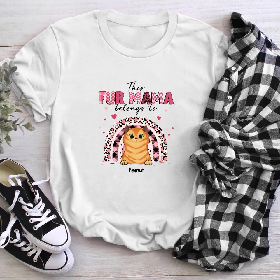 Personalized This Fur Mana Belongs To XR0803004YS T-Shirt