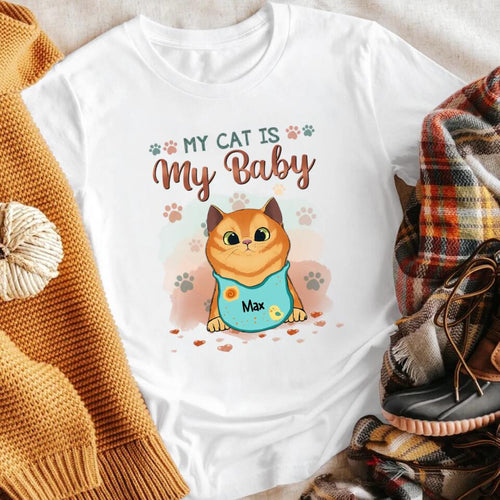 Personalized My Cats Are My Babies Cat XR0903003XY T-Shirt