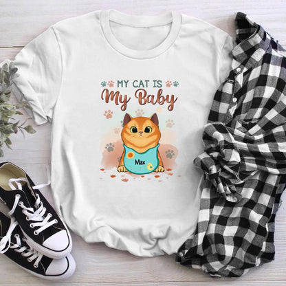 Personalized My Cats Are My Babies Cat XR0903003XY T-Shirt