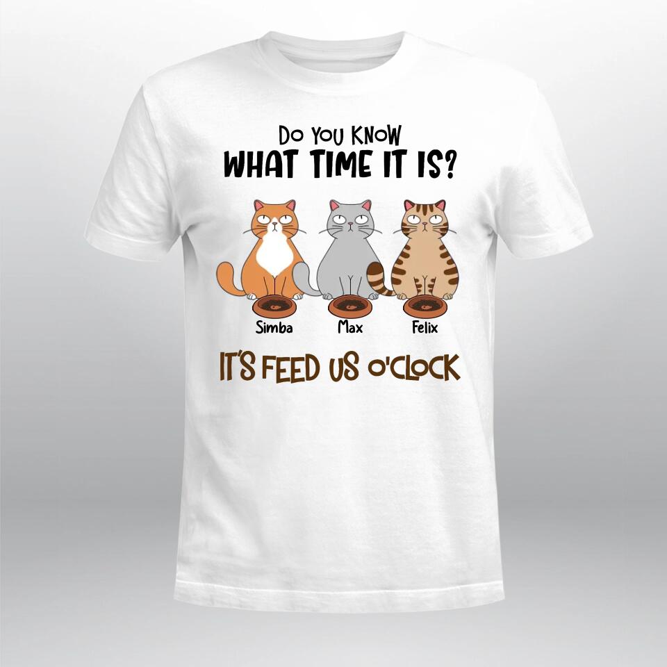 Personalized It's Feed Me O'Clock XR2103001YS T-Shirt