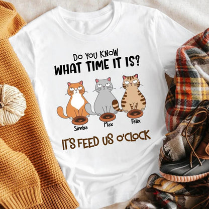 Personalized It's Feed Me O'Clock XR2103001YS T-Shirt