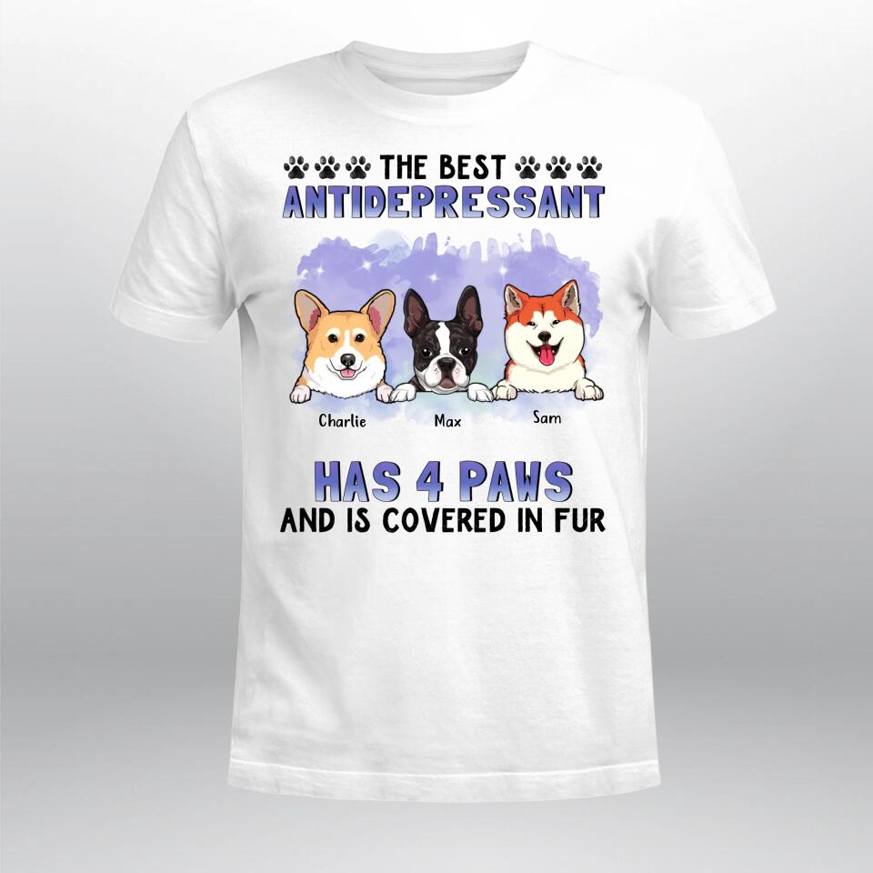 Personalized 4 Paws Antidepressant XR2303001YS T-Shirt