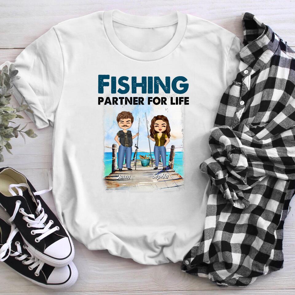 Personalized Fishing Partner For Life YR2703003YF T-Shirt