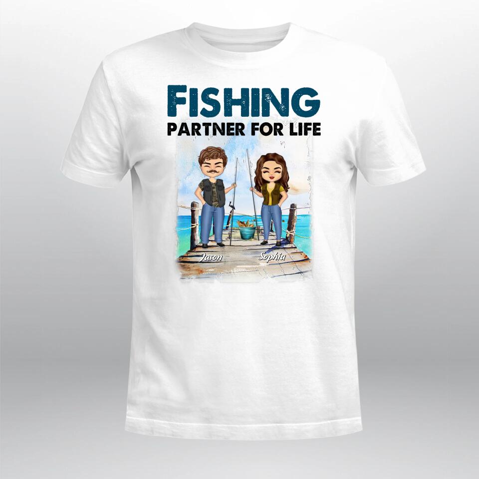 Personalized Fishing Partner For Life YR2703003YF T-Shirt