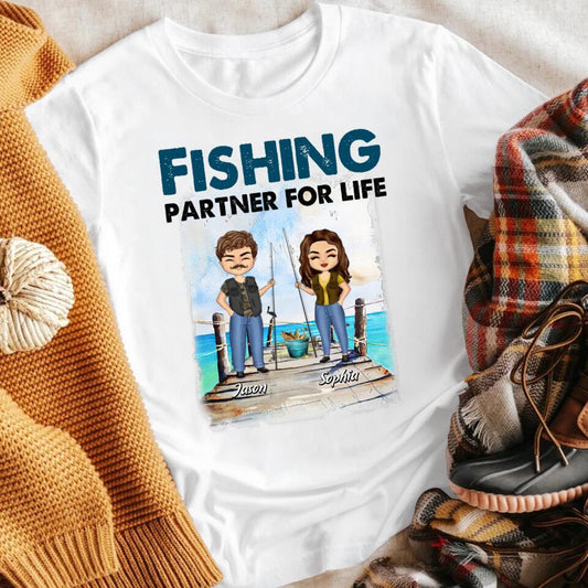 Personalized Fishing Partner For Life YR2703003YF T-Shirt