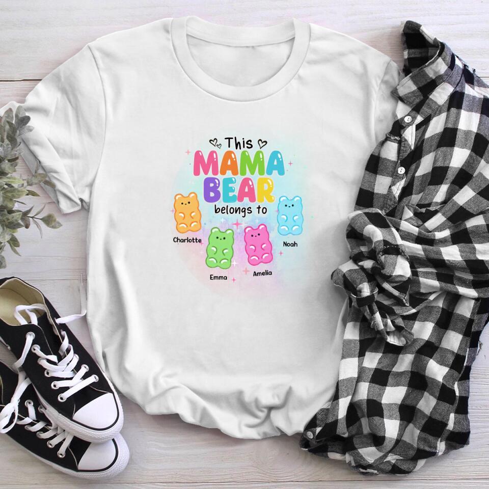 Personalized Mama Bear XR2803003YS T-Shirt