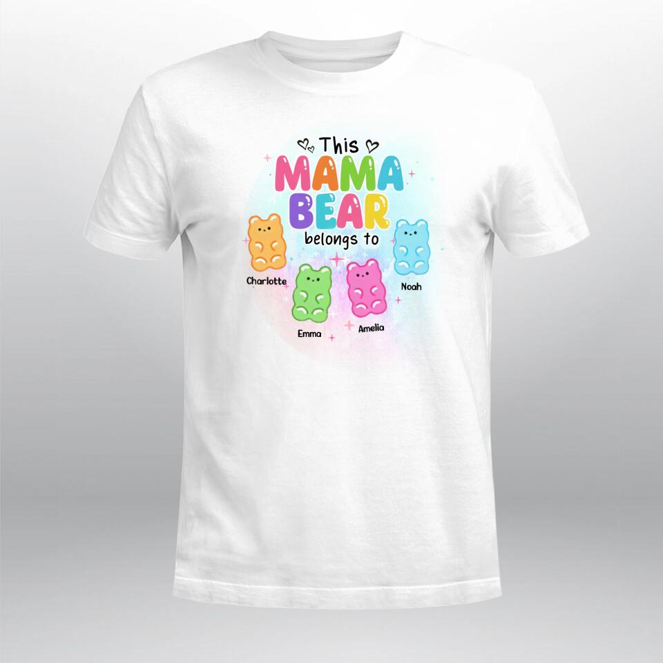 Personalized Mama Bear XR2803003YS T-Shirt