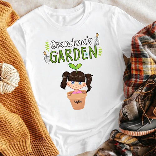 Personalized Grandma's Garden YR2703002XC T-Shirt