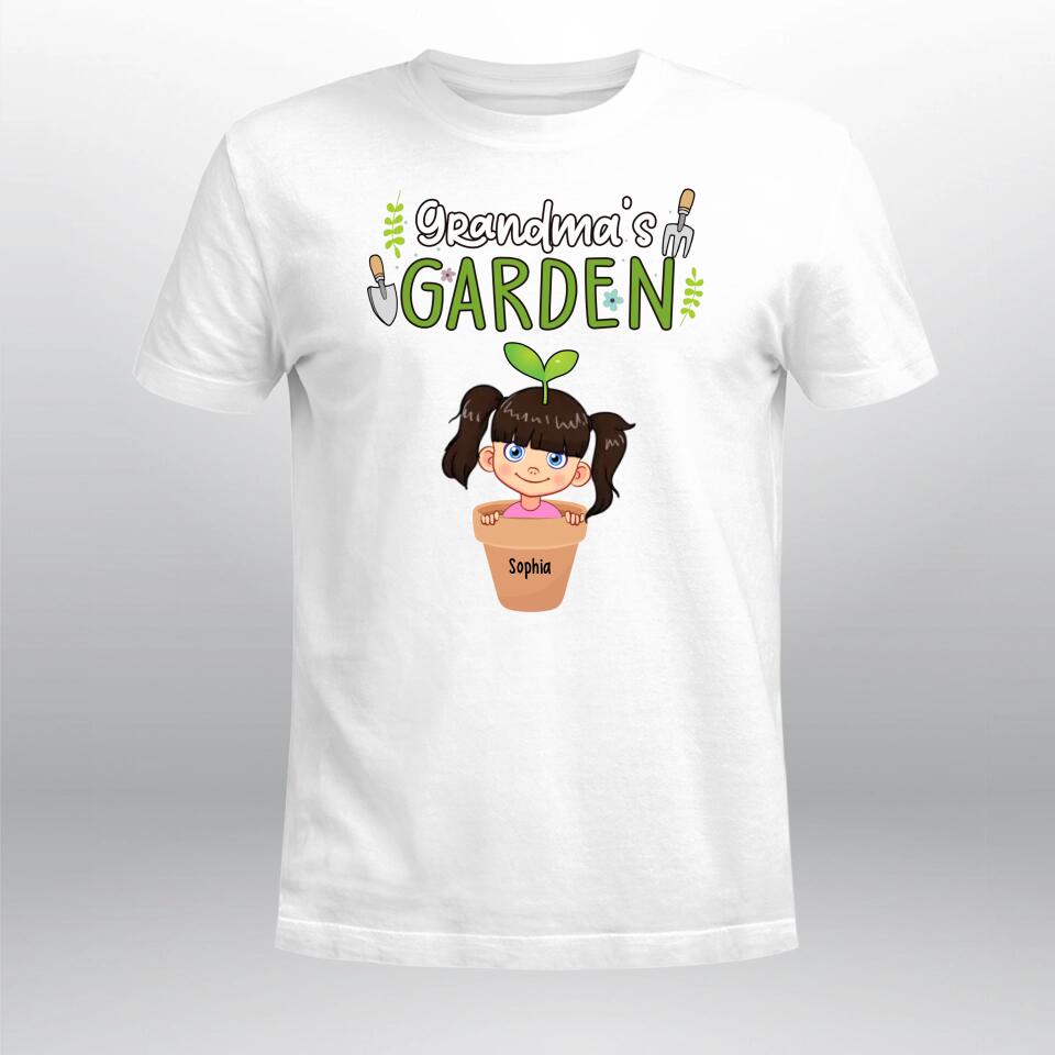 Personalized Grandma's Garden YR2703002XC T-Shirt