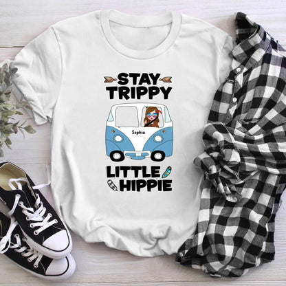 Personalized Stay Trippy Little Hippie YR2903002YF T-Shirt