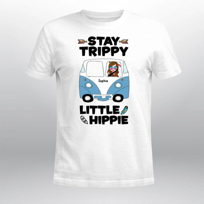 Personalized Stay Trippy Little Hippie YR2903002YF T-Shirt