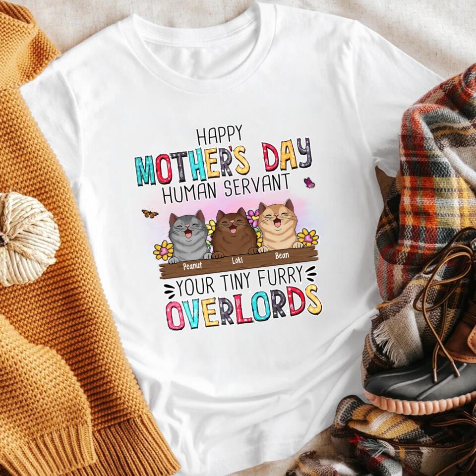 Personalized Happy Mother's Day Cat NI0304002YR T-Shirt