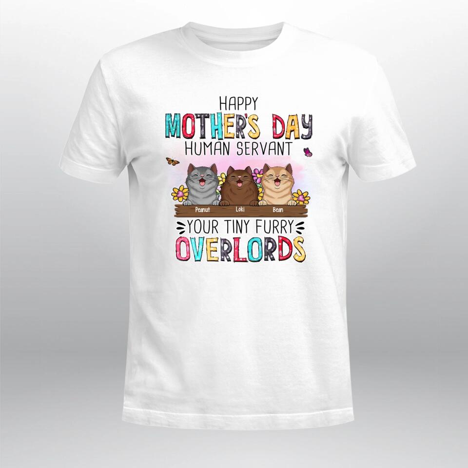 Personalized Happy Mother's Day Cat NI0304002YR T-Shirt