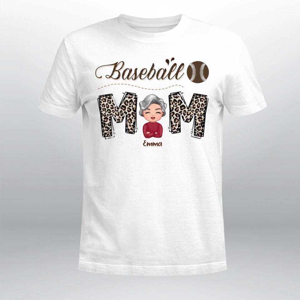 Personalized Baseball Mom XR0304002YS T-Shirt