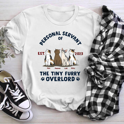 Personalized Servant Of Cats YR0304001YF T-Shirt