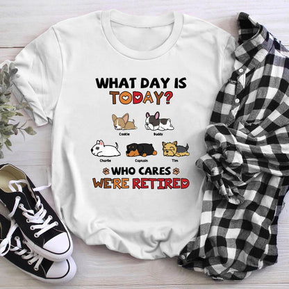 Personalized What Day Is Today NI0404004XR T-Shirt