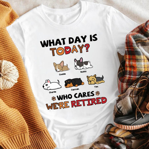 Personalized What Day Is Today NI0404004XR T-Shirt