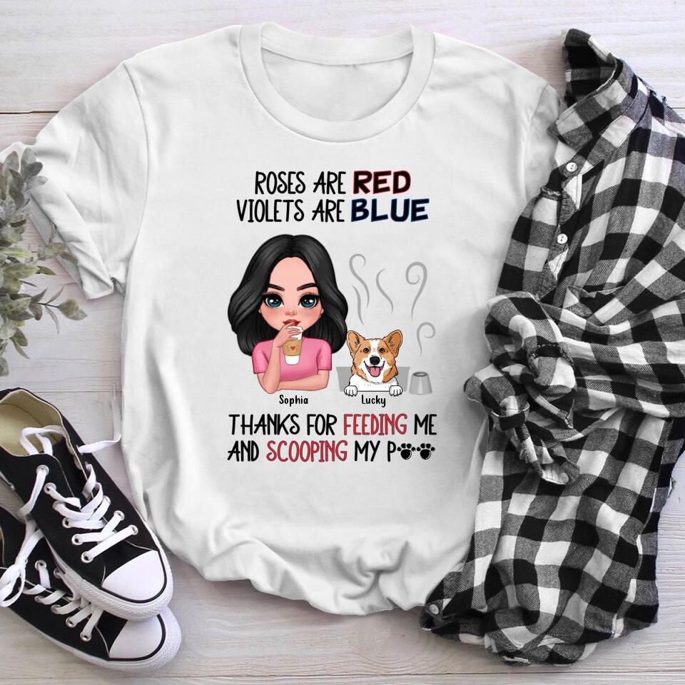 Personalized Dog Mom NI0504001YR T-Shirt