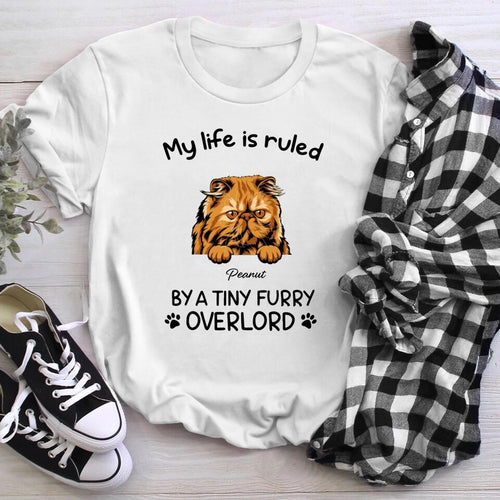 Personalized My Life Is Ruled By Tiny Furry Overlords YR0704002XC T-Shirt