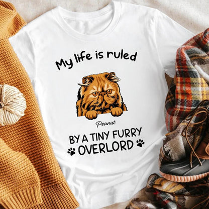 Personalized My Life Is Ruled By Tiny Furry Overlords YR0704002XC T-Shirt