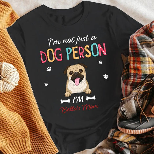 Personalized Dog Person Dog Mom YR0604002XC T-Shirt