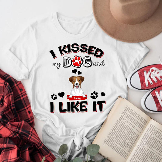 Personalized I Kissed My Dogs And I Like It YR1104005XC T-Shirt