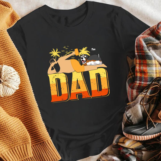 Personalized Dog Dad YR1204003YF T-Shirt