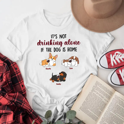 Personalized Dogs And Wine XR1404002YS T-Shirt