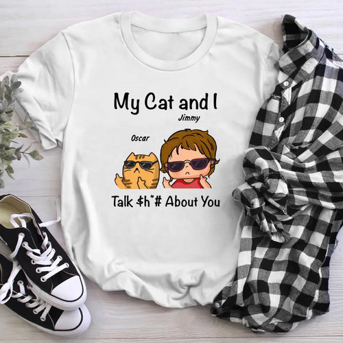 Personalized My Cat And I XR1704004YS T-Shirt