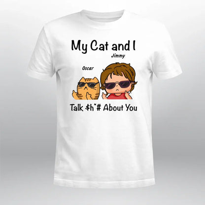 Personalized My Cat And I XR1704004YS T-Shirt