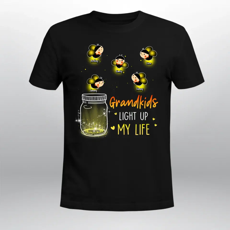 Personalized Fireflies Light Up My Life XR1804004YS T-Shirt