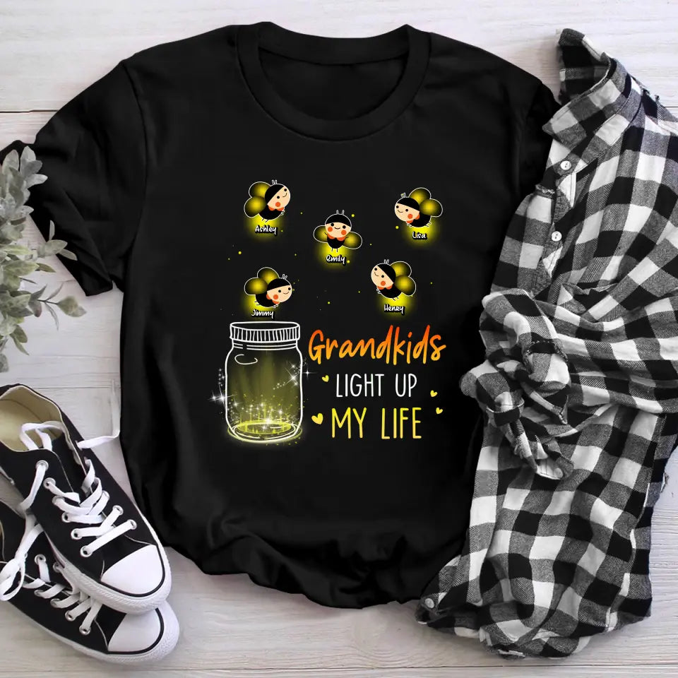 Personalized Fireflies Light Up My Life XR1804004YS T-Shirt