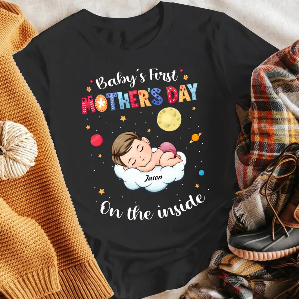 Personalized Baby's First Mother's Day YR1904003YF T-Shirt