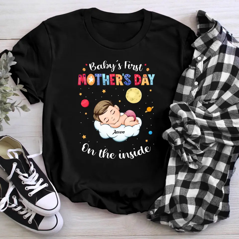 Personalized Baby's First Mother's Day YR1904003YF T-Shirt