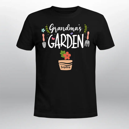 Personalized Grandma's Garden YR1904001YF T-Shirt