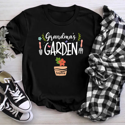 Personalized Grandma's Garden YR1904001YF T-Shirt