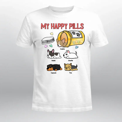 Personalized My Happy Pills NI2004007XR T-Shirt