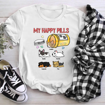 Personalized My Happy Pills NI2004007XR T-Shirt