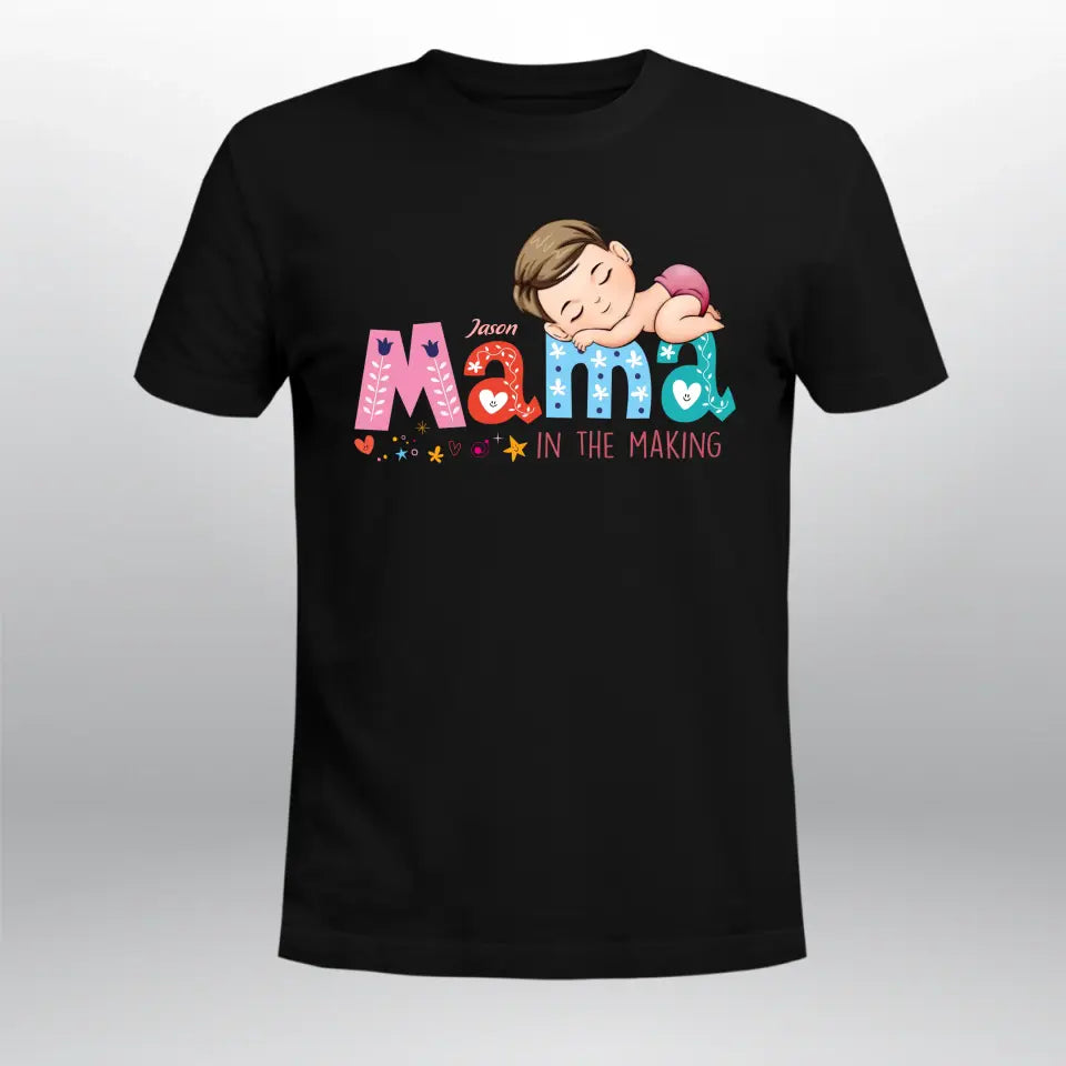 Personalized Mama In The Making YR2004004YF T-Shirt