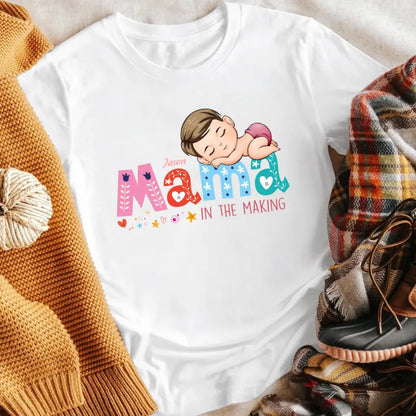 Personalized Mama In The Making YR2004005YF T-Shirt