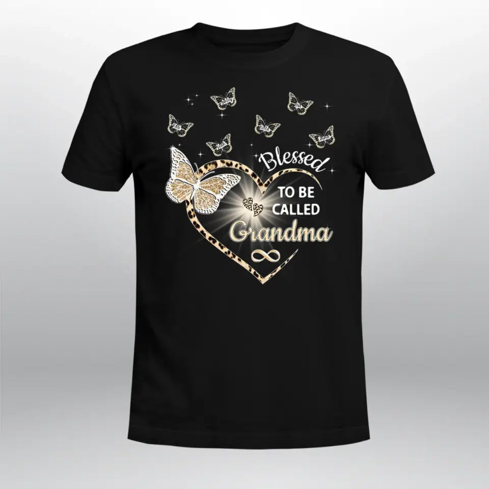 Personalized Heart Butterflies XR2004002XY T-Shirt