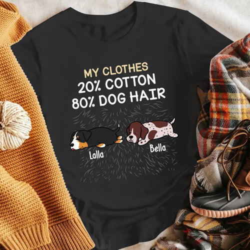 Personalized Dog Hair In My NI2104003YR T-Shirt