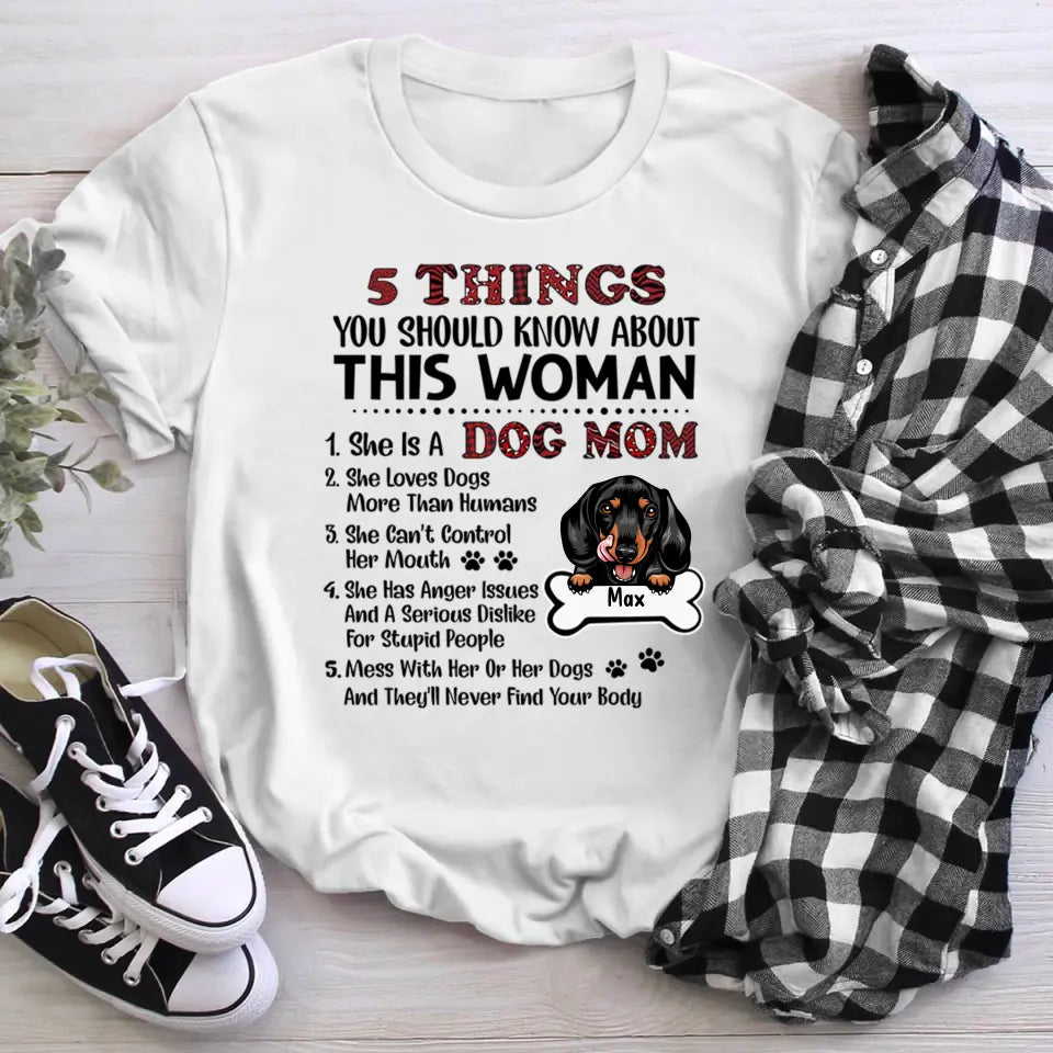 Personalized 5 Things You Should Know About This Woman NI2404004YR T-Shirt