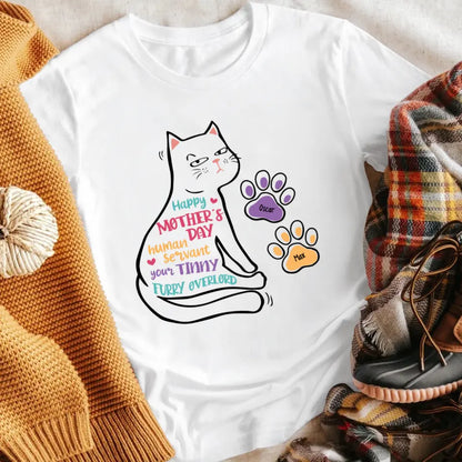 Personalized Mother's Day Gift For Cat NI2504002YR T-Shirt