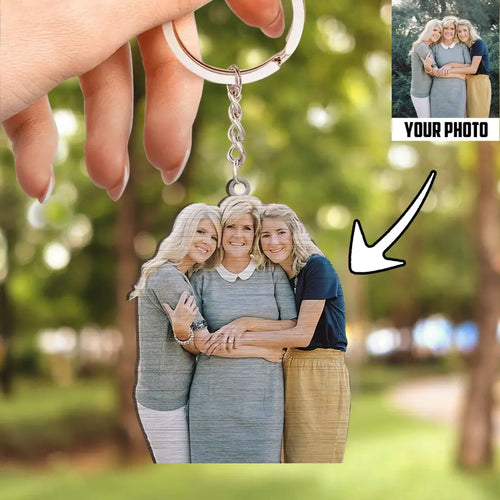 Personalized Keychain - Custom Your Photo Keychain We Love You NI2704007YR