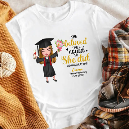 Personalized Graduation Girl 2023 YR2704001YF T-Shirt