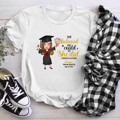 Personalized Graduation Girl 2023 YR2704001YF T-Shirt